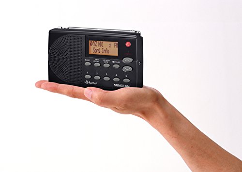 Sangean HDR-14 HD Radio/FM Stereo/AM Portable Radio, standart , Black