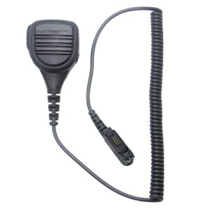 maximalpower palm speaker mic with reinforced cable and noise reduction remote shoulder microphone for motorola dmr radio xpr3300 xpr3500 xpr3300e xpr3500e xpr 3300 3500 3300e 3500e