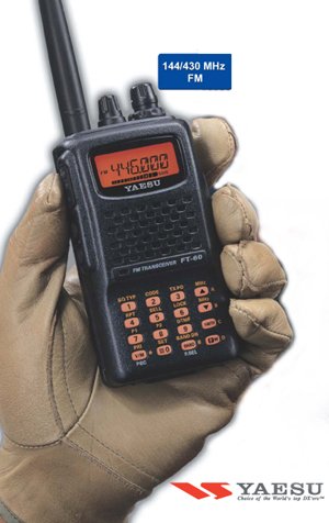 Yaesu FT-60R Dual Band Handheld 5W VHF / UHF Amateur Radio Transceiver