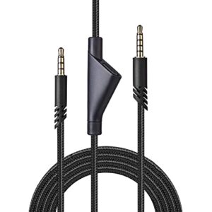 2.0m a40tr inline mute cable with mute function, also working for astro a10/a40 headset