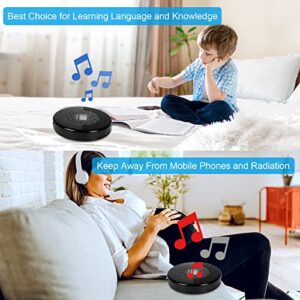 CD Player Portable with Bluetooth Rechargeable CD Player with Headphones Personal Walkman CD Player for Car,Travel,Home,Personal CD Player Built-in Speaker Stereo Compant CD Player