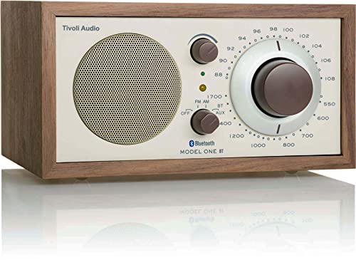 Tivoli Audio Model One Bluetooth AM/FM Radio (Walnut/Beige)