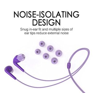 MEE audio Earphone Noise Isolating In-Ear Headphones with Memory Wire