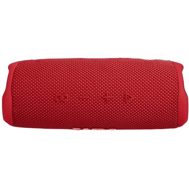 JBL-Flip 6 - Waterproof Portable Bluetooth Speaker, Powerful Sound and deep bass, IPX7 Waterproof, 12 Hours of Playtime with Megen Hardshell Case - Red