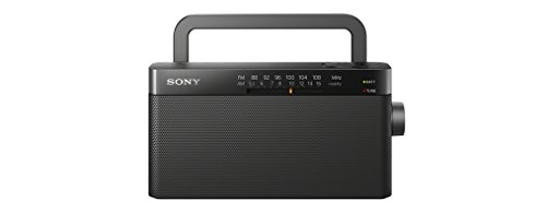 Sony ICF-306 Portable AM/FM Radio - Black