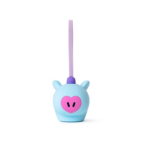 BT21 MANG Character Cute Mini Portable Wireless Bluetooth Speaker, Blue