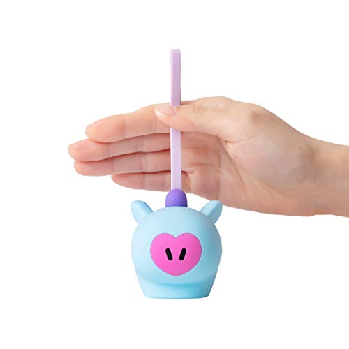 BT21 MANG Character Cute Mini Portable Wireless Bluetooth Speaker, Blue