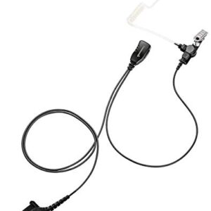 Single Wire Earpiece with Reinforced Cable for Motorola Radios APX4000 APX6000 APX7000 APX8000 XPR6100 XPR6350 XPR6550 XPR7550 XPR7550e (APX 6000 4000 7000 8000 XPR 6350 6550 7550 7550e Headset)