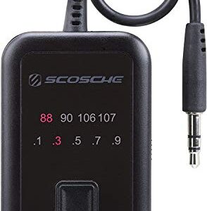 SCOSCHE FMT4R FM Transmitter with 20 Frequency Selections