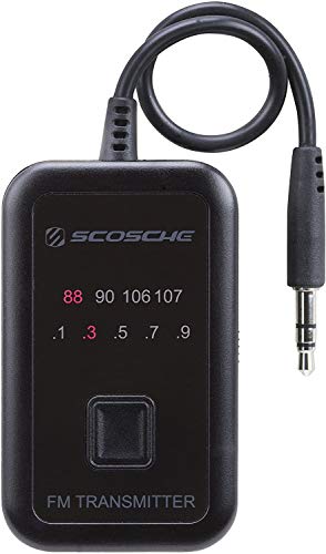 SCOSCHE FMT4R FM Transmitter with 20 Frequency Selections