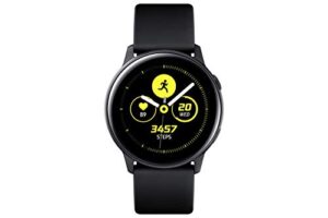 samsung galaxy watch active (40mm), phone ,black – us version with warranty (renewed)