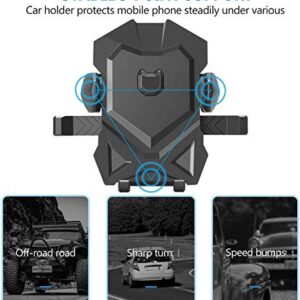 Phone Holder for Car,Universal Long Neck Car Mount Holder Compatible with iPhone Xs XS Max XR X 8 8 Plus 7 7 Plus S10 S9 S8 S7 S6 LG and More