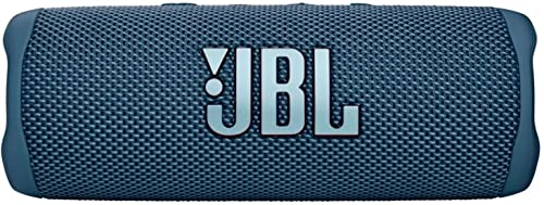 JBL Flip 6 Waterproof Portable Wireless Bluetooth Speaker Bundle with Hardshell Protective Case (Blue)