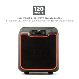 Ion Sport XL - High-Power All-Weather Rechargeable Bluetooth and NFC Enabled Speaker - MK3