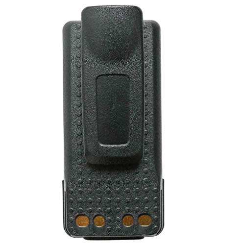 Teseko PMNN4409 PMNN4409AR PMNN4491BR PMNN4491 PMNN4493A PMNN4412 7.4V 3000mAh Li-ion Two-Way Radio High-Capacity Battery Replacement for Motorola XPR3300 XPR3500 DP4400 XPR7350 XPR7550+Belt Clip