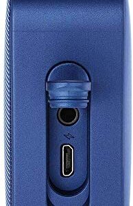 JBL GO2 Portable Bluetooth Speaker with Rechargeable Battery, Waterproof, Built-in Speakerphone, Blue