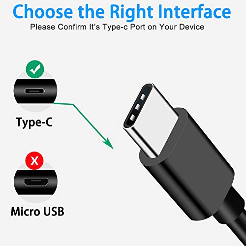 USB Charger Compatile for Kyocera DuraForce Pro 2 E6910 E6920,Kyocera Duraxv Extreme E4810 with 6FT USB C Fast Charging Cable Power Cords,USB Charger Cable for Kyocera Phone