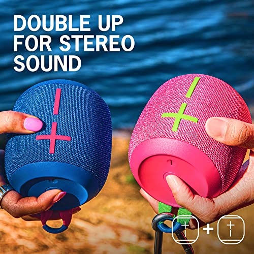 Ultimate Ears WONDERBOOM 3 Wireless Portable Waterproof Bluetooth Speaker with Bigger, Bassy-er 360 Degree Sound, Outdoor Boost Equalizer with Signature Series Shockproof Water Resistant Case