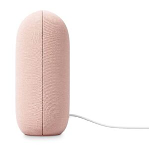 Google Audio Bluetooth Speaker with Keychain LED - Wireless Music Streaming - Sand Pink