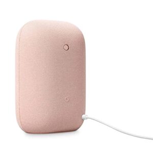 Google Audio Bluetooth Speaker with Keychain LED - Wireless Music Streaming - Sand Pink