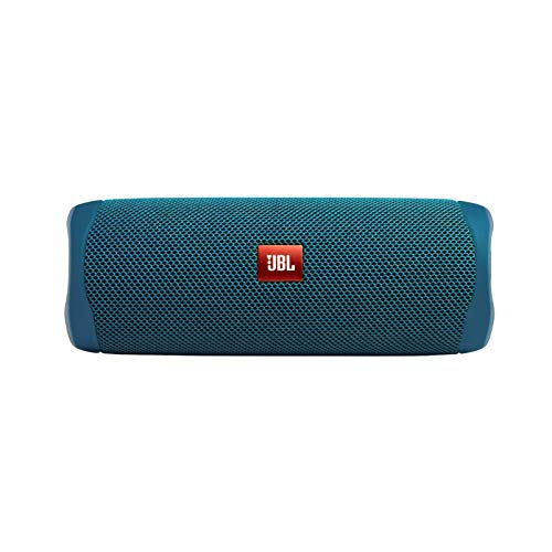 JBL FLIP 5 - Waterproof Portable Bluetooth Speaker Made from 100% Recycled Plastic - Blue (Renewed)