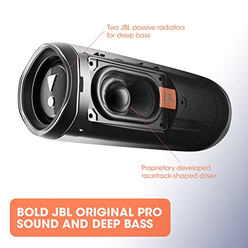 JBL FLIP 5 - Waterproof Portable Bluetooth Speaker Made from 100% Recycled Plastic - Blue (Renewed)