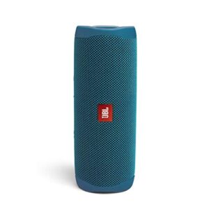 JBL FLIP 5 - Waterproof Portable Bluetooth Speaker Made from 100% Recycled Plastic - Blue (Renewed)