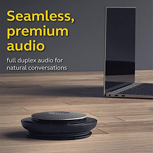 Jabra Speak 750 MS Wireless Portable Bluetooth Speaker - Conference Call Speaker with Premium Audio - MS Optimized (New)