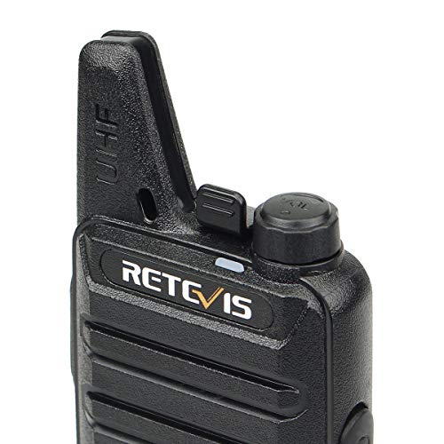 Retevis RT22S 2 Way Radios, Portable and Mini Walkie Talkies for Adults, Channel Display, Hands Free Two Way Radios Rechargeable for Daycare Business Warehouse Retail Church(20 Pack)