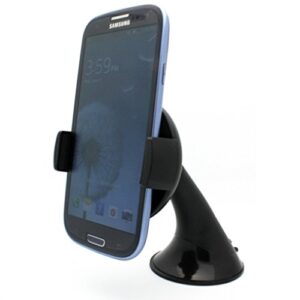 BLU R1 HD, Advance 5.0 Compatible Premium Compact Car Mount Windshield Glass Holder Dock