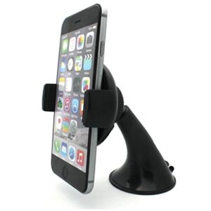 BLU R1 HD, Advance 5.0 Compatible Premium Compact Car Mount Windshield Glass Holder Dock