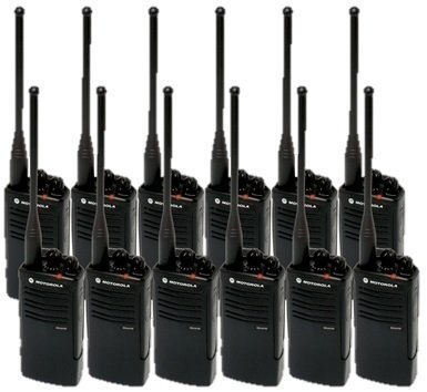 12 Pack of Motorola RDU4100 Two Way Radio Walkie Talkies