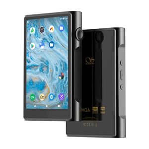 shanling m3 ultra mp3/mp4 player,portable hi-res bluetooth audio player,4.2inch lcd touch screen|mqa 16x|2.4g/5g|3500mah| 3+32gb+2tb scalable|android 10|dual es9219c dac/amp|3.5mm&4.4mm output (black)