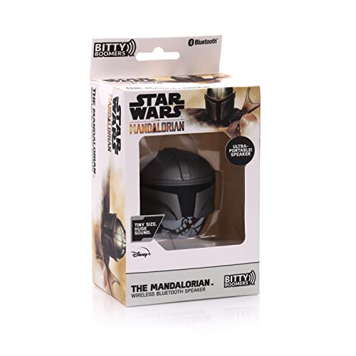 Bitty Boomers Star Wars: Chrome Mandalorian - Mini Bluetooth Speaker