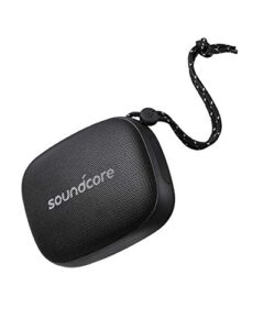 soundcore anker icon mini, waterproof bluetooth speaker with explosive sound, ip67 water resistance (black)