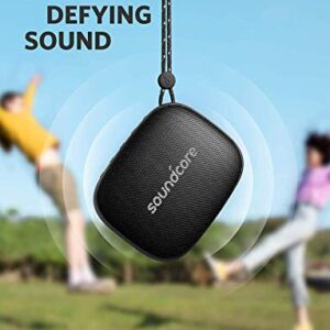 Soundcore Anker Icon Mini, Waterproof Bluetooth Speaker with Explosive Sound, IP67 Water Resistance (Black)