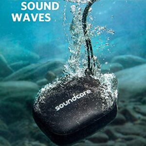Soundcore Anker Icon Mini, Waterproof Bluetooth Speaker with Explosive Sound, IP67 Water Resistance (Black)