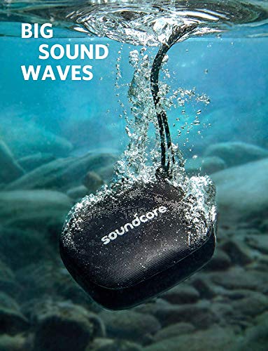 Soundcore Anker Icon Mini, Waterproof Bluetooth Speaker with Explosive Sound, IP67 Water Resistance (Black)