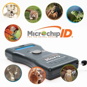 Hero Pet Microchip Reader, Bluetooth, Includes Case and Test Chip