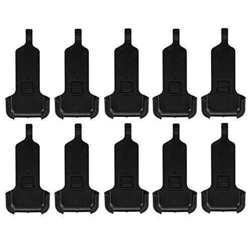 Retevis RT22 RT22S Walkie Talkie Belt Clip, Back Clips Compatible with RT22 RT22S LUITON LT-316 WLN KD-C1 Zastone X6 TIDRADIO TD-M8 RADTEL RT-10 2 Way Radios (10 Pack)