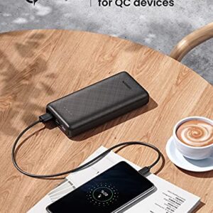 UGREEN Portable Charger 20000mAh - PD 20W Power Bank Fast Charging Including 2 USB-C Cables, Compatible with Samsung Galaxy S23/S22/S21/S20/S10, iPhone 14/iPhone 13/iPhone 12 Series/iPad