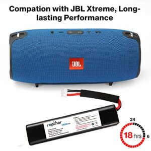 rapthor 10000mAh Replacement Battery for JBL Xtreme Bluetooth Speaker fits JBL GSP0931134 High Capacity Li-Polymer Replacement Battery with DIY Tools