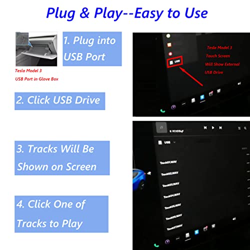 POSSPO Jupiter CD DVD Player for Car with USB Port, Portable External CD Player That Plugs into Car Laptop Desktop TV Mac Computer, Plug & Play –Upgraded with Extra USB Extension Cable