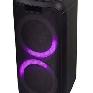 Rockville Rock Party 8 Dual 8" Battery Powered Home/Portable Bluetooth Speaker