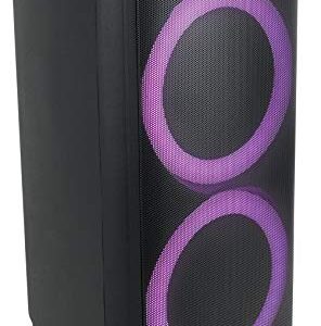 Rockville Rock Party 8 Dual 8" Battery Powered Home/Portable Bluetooth Speaker