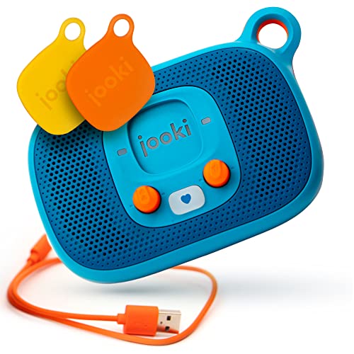 Jooki Music Player for Kids - Portable Audio Player with WiFi Connectivity - Screen Free Imagination Building - Toddler Entertainment