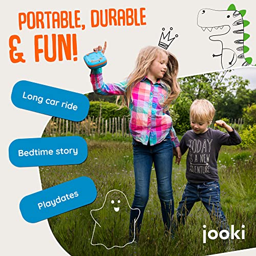 Jooki Music Player for Kids - Portable Audio Player with WiFi Connectivity - Screen Free Imagination Building - Toddler Entertainment