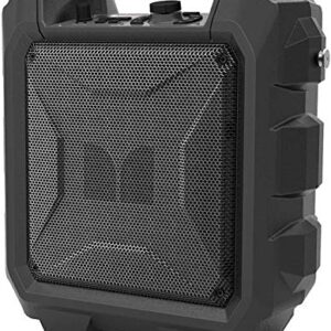 Monster Rockin' Roller Mini | Portable Bluetooth Wireless Speaker, 60 Watts, up to 36 Hours Playtime, Mic/Guitar Input, IPX4 Water Resistant