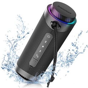 tronsmart t7 portable bluetooth speakers with 30w 360° surround sound, bluetooth 5.3, enhanced bass, wireless stereo pairing, custom eq via app, ipx7 waterproof speaker for party, home, outdoor