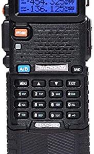 Baofeng UV-5R Dual Band Two Way Radio with 3800mAh Li-ion Battery, Walkie Talkie,Upgrade Version(144-148/420-450Mhz)